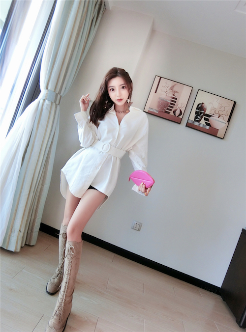 ZL753 Lovely Dress White