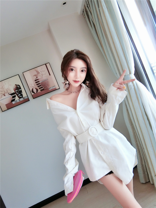 ZL753 Lovely Dress White