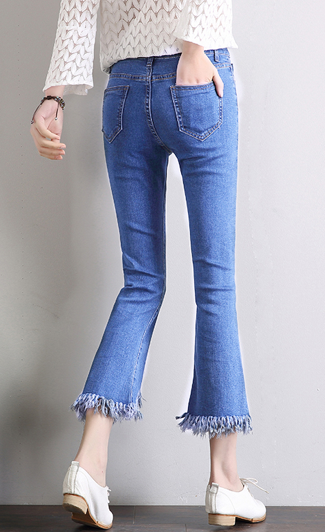 ZL756 Stylish Denim Pant Blue