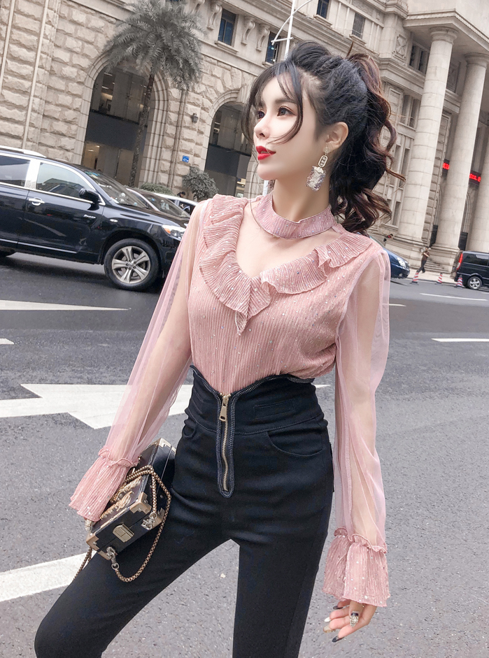 ZL760 Trendy Blouse Pink