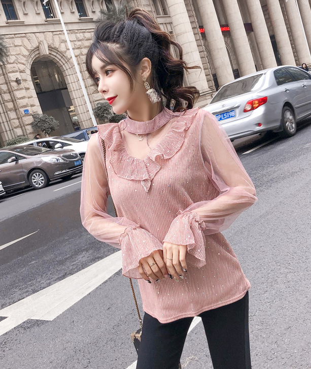 ZL760 Trendy Blouse Pink