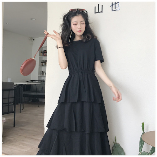 ZL769 Lovely Dress Black