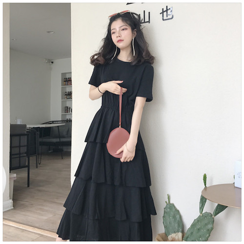 ZL769 Lovely Dress Black
