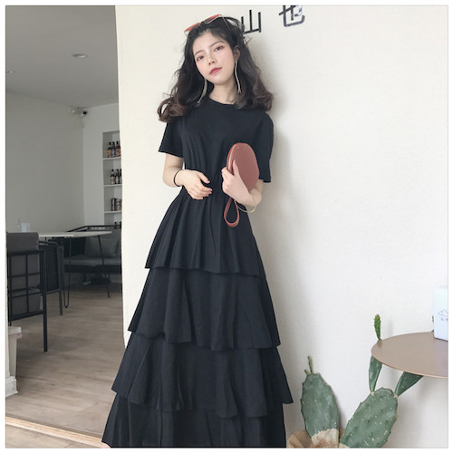 ZL769 Lovely Dress Black