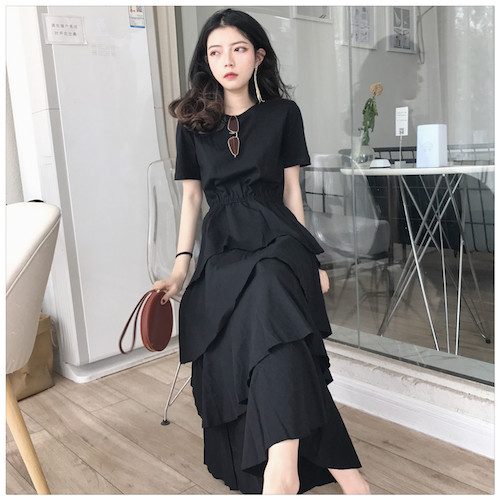 ZL769 Lovely Dress Black