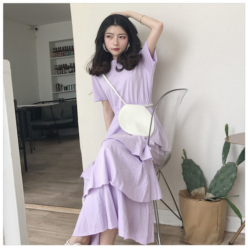 ZL769 Lovely Dress Purple