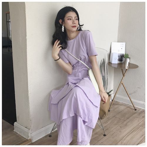 ZL769 Lovely Dress Purple