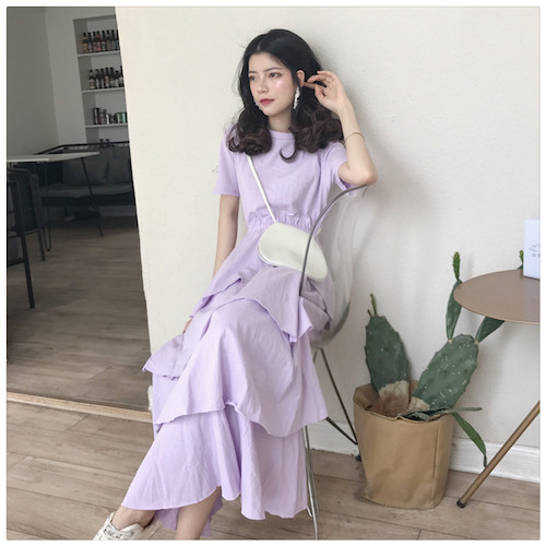 ZL769 Lovely Dress Purple