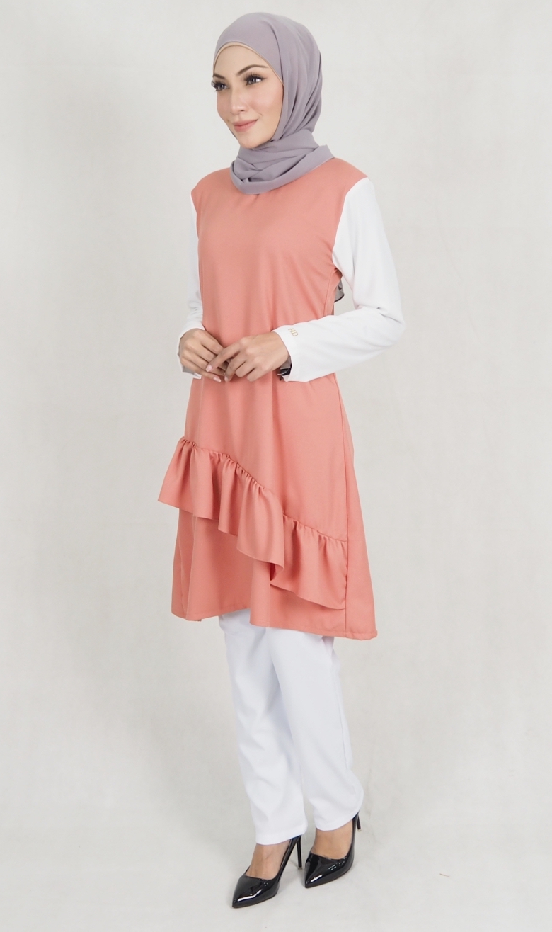 SW5161 Fashion Blouse Peach
