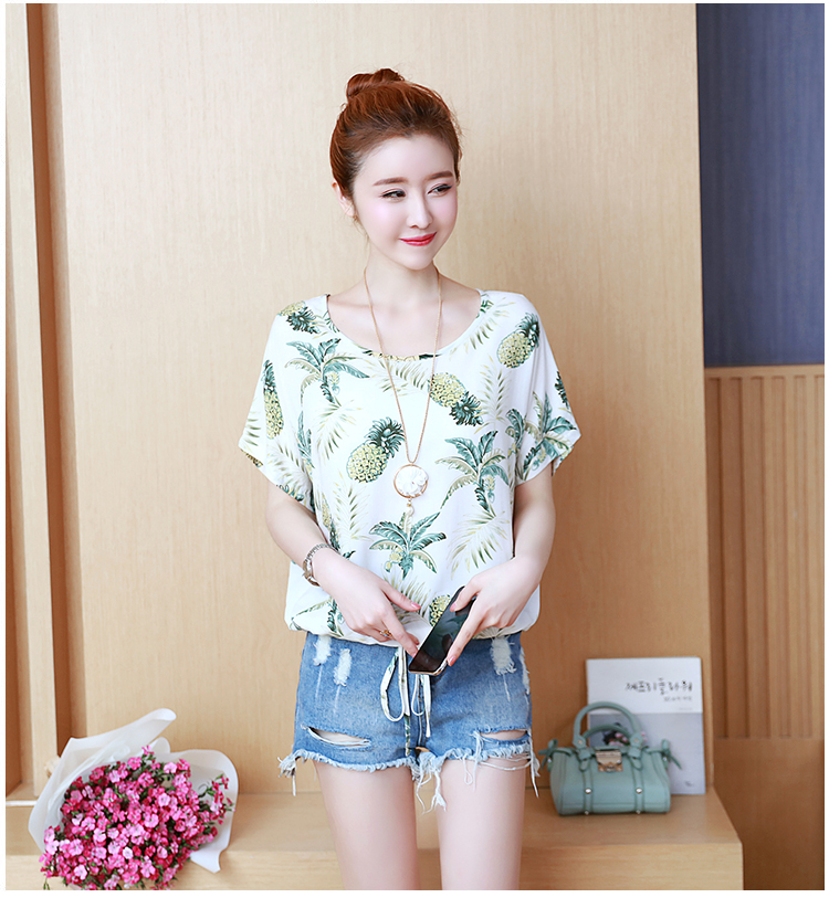 FF-167 Fashion Printed Top As Picture