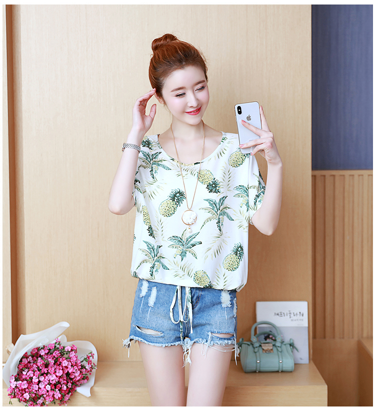 FF-167 Fashion Printed Top As Picture