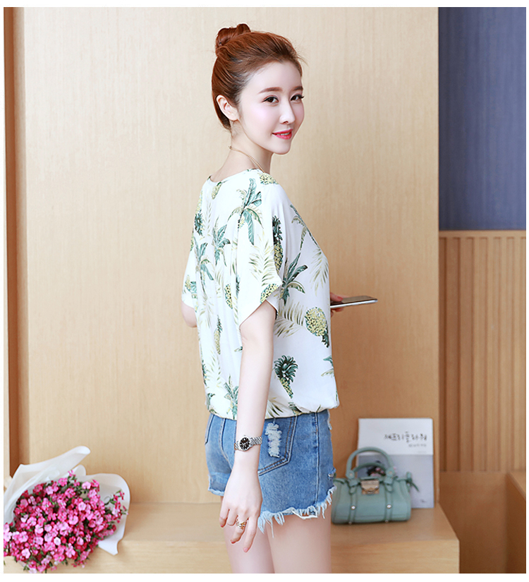 FF-167 Fashion Printed Top As Picture
