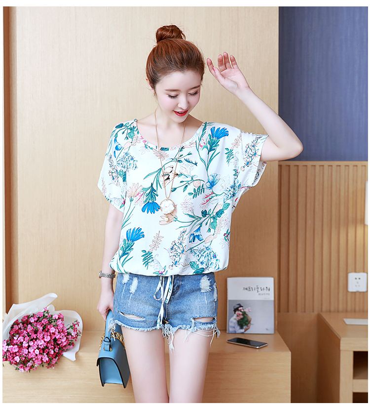 FF-168 Lovely Printed Top As Picture