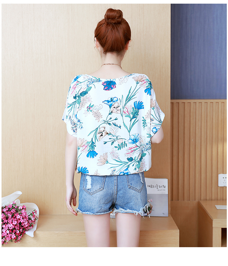 FF-168 Lovely Printed Top As Picture