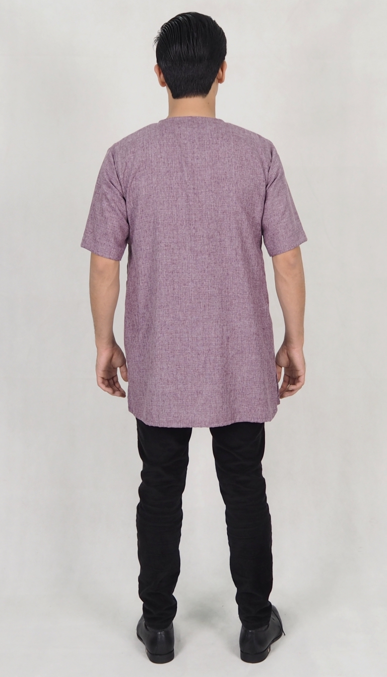 SW5163 Casual Men's Top Purple