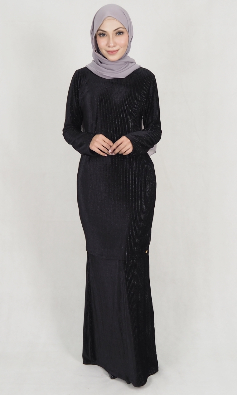SW5169 Lovely Baju Kurung Black
