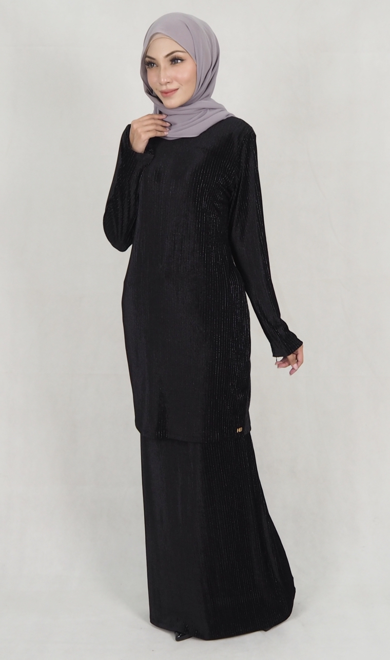 SW5169 Lovely Baju Kurung Black