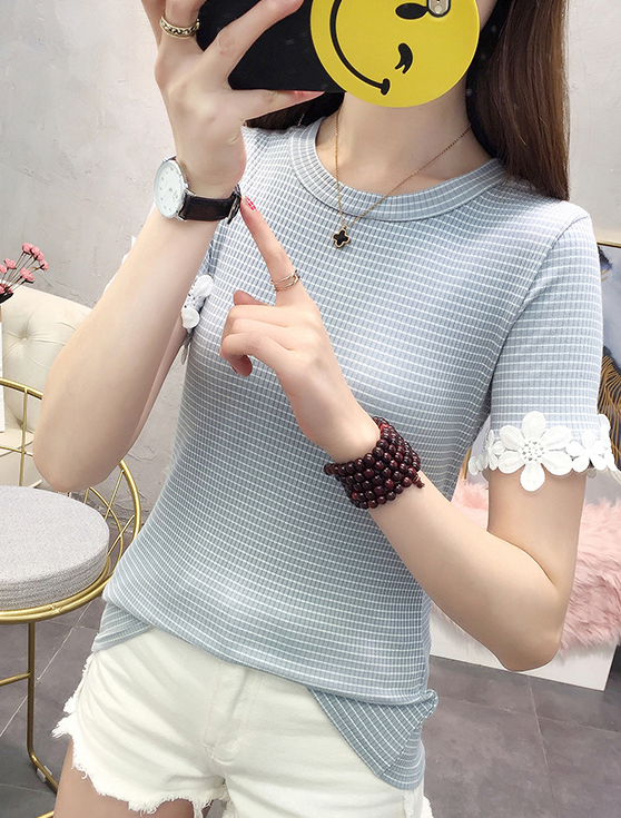 ZL770 Fashion Top Blue