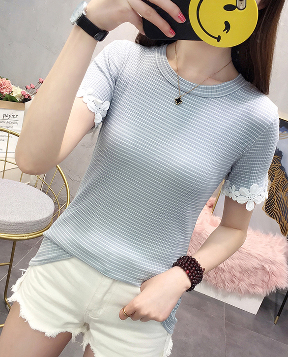 ZL770 Fashion Top Blue
