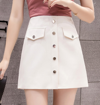 ZL777 Stylish Skirt Apricot