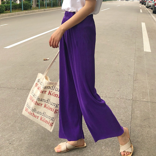 ZL781 Casual Pant Purple