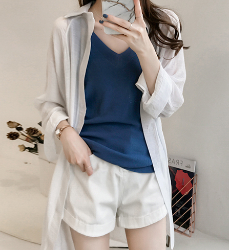 ZL782 Pretty Blouse White