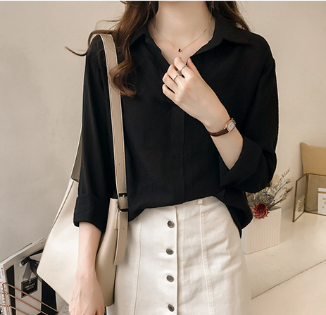 ZL783 Fashion Blouse Black
