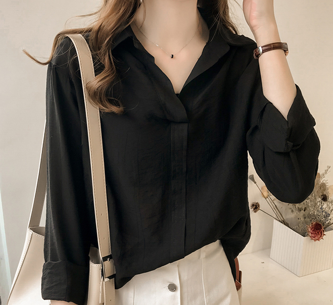 ZL783 Fashion Blouse Black