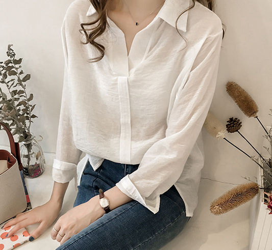 ZL783 Fashion Blouse White