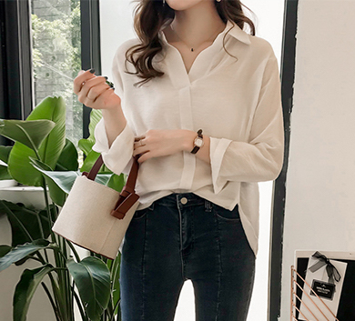 ZL783 Fashion Blouse White