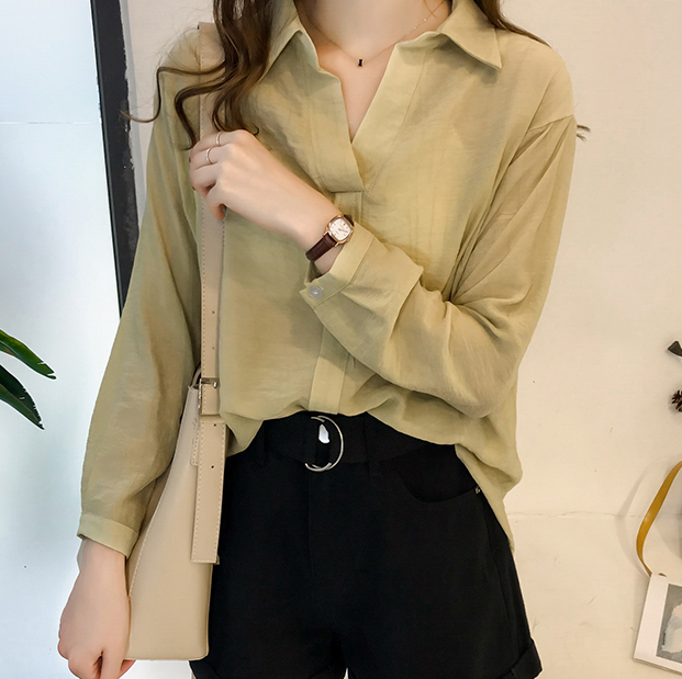 ZL783 Fashion Blouse Yellow