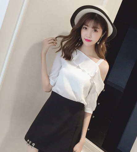 ZL784 Trendy Blouse White