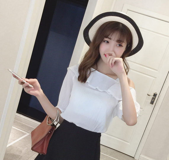 ZL784 Trendy Blouse White