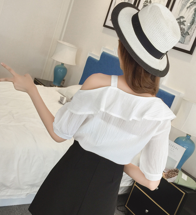 ZL784 Trendy Blouse White