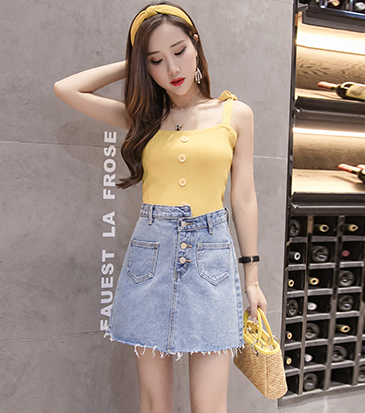 ZL793 Fashion Skirt Light Blue