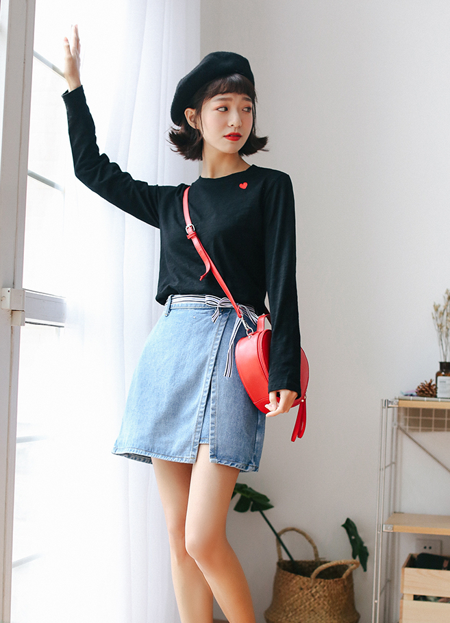 ZL794 Stylish Skirt Blue