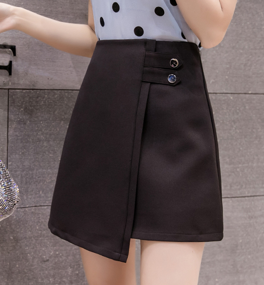 ZL796 Trendy Skirt Black 