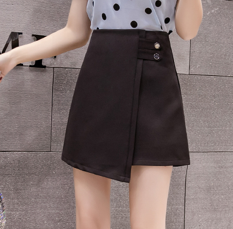 ZL796 Trendy Skirt Black 