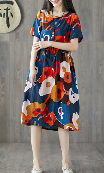 ZL802 Pretty Dress Orange