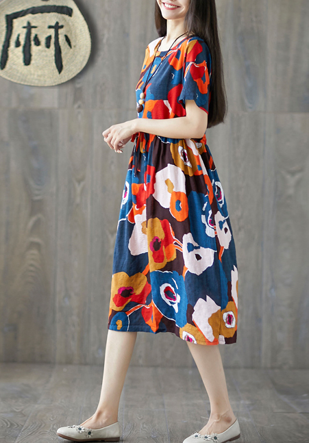 ZL802 Pretty Dress Orange