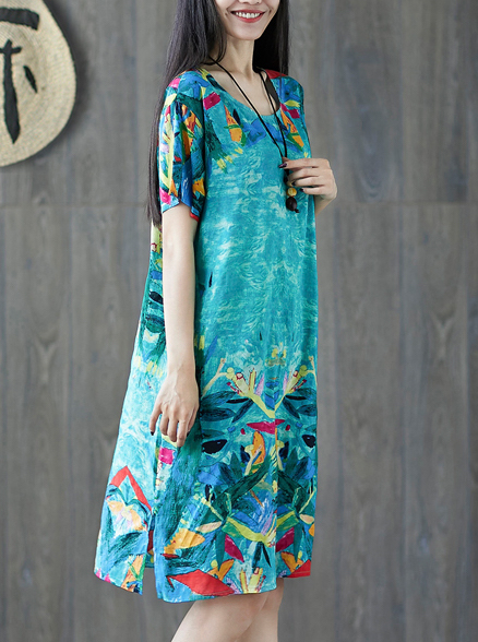 ZL803 Charming Dress Blue