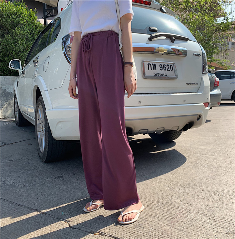 FF-178 Casual Loose Pant Purple