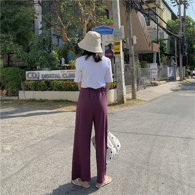 FF-178 Casual Loose Pant Purple