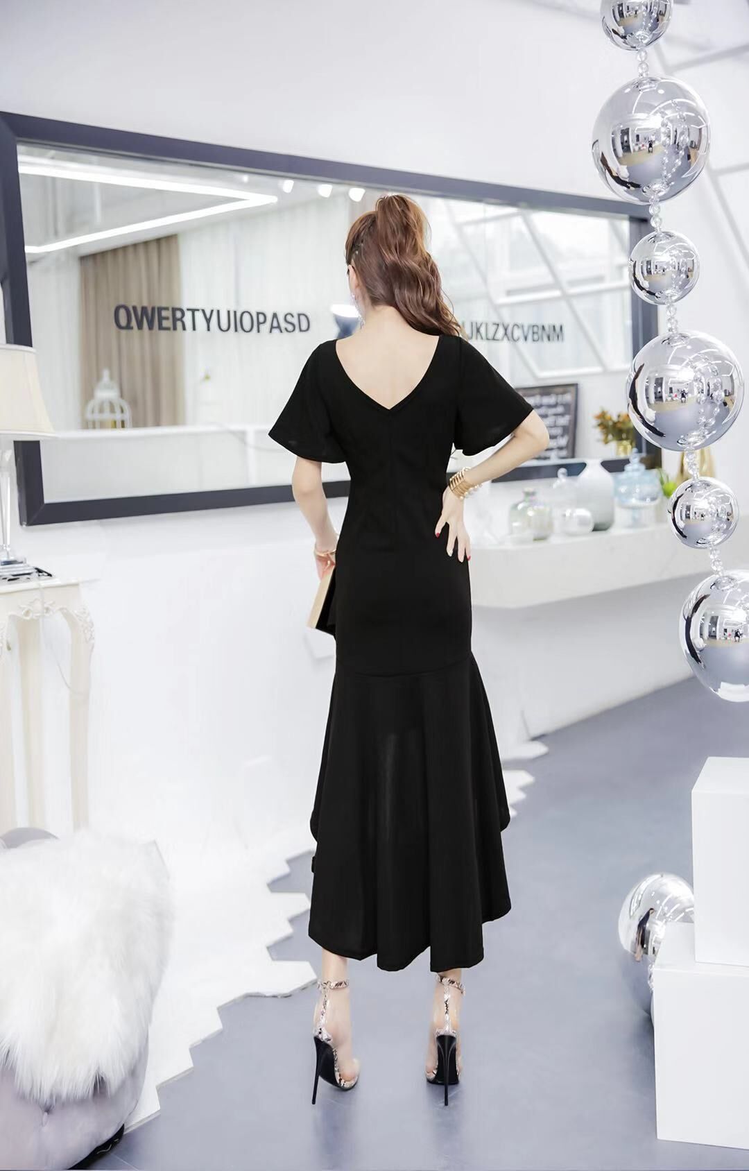 FF-188 Stylish Dress Black