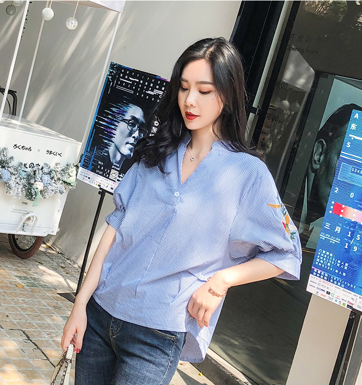 FF-194 Fashion Top Stripe Blue
