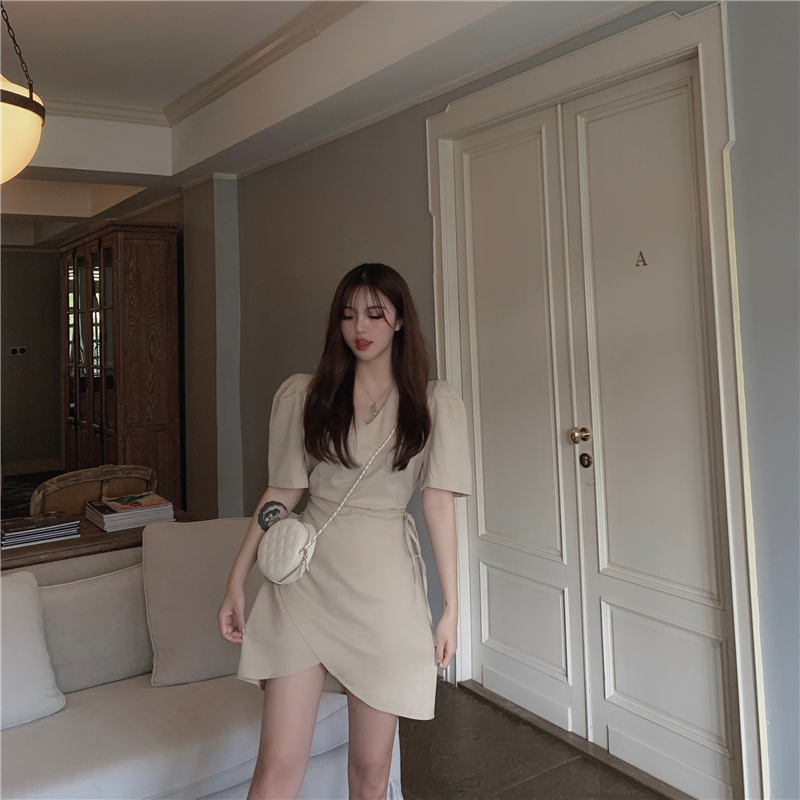 FF-205 Trendy Dress Almond