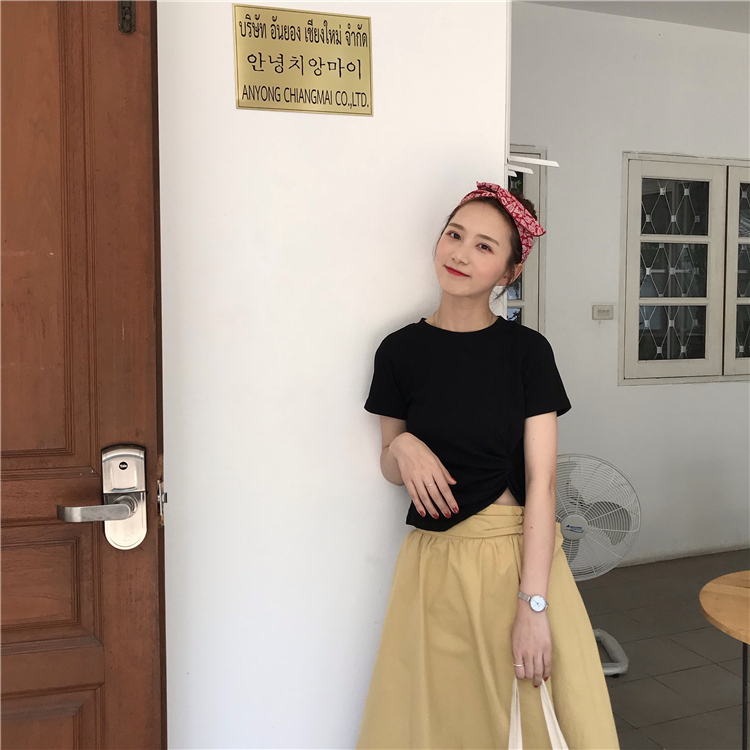 FF-206 Casual Top Black