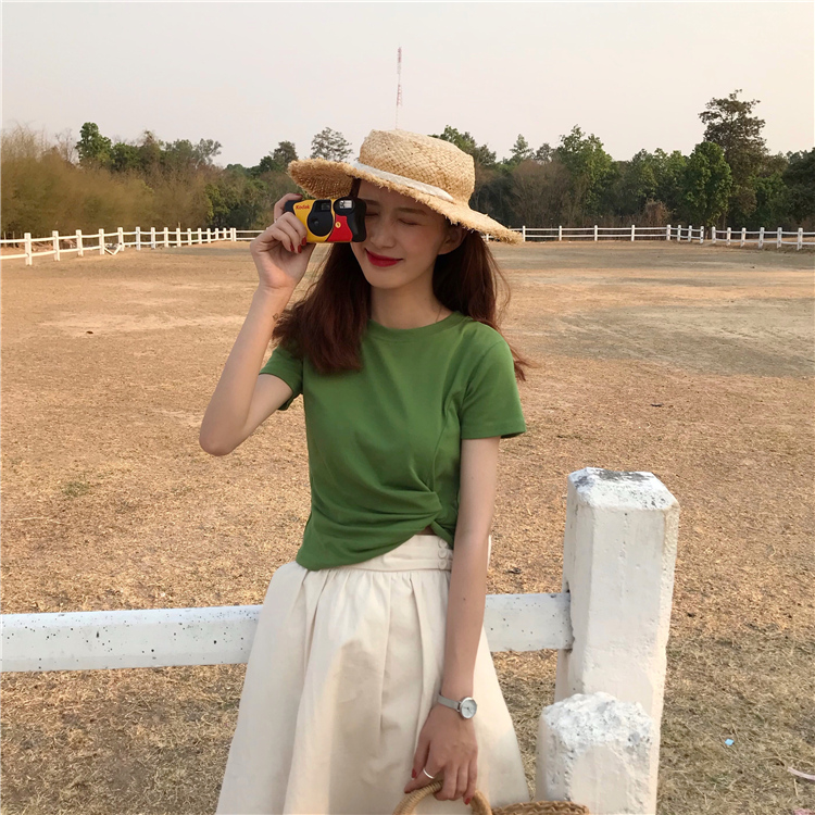 FF-206 Casual Top Green