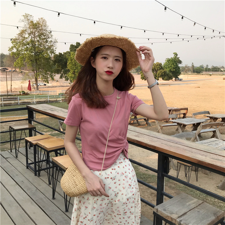 FF-206 Casual Top Pink
