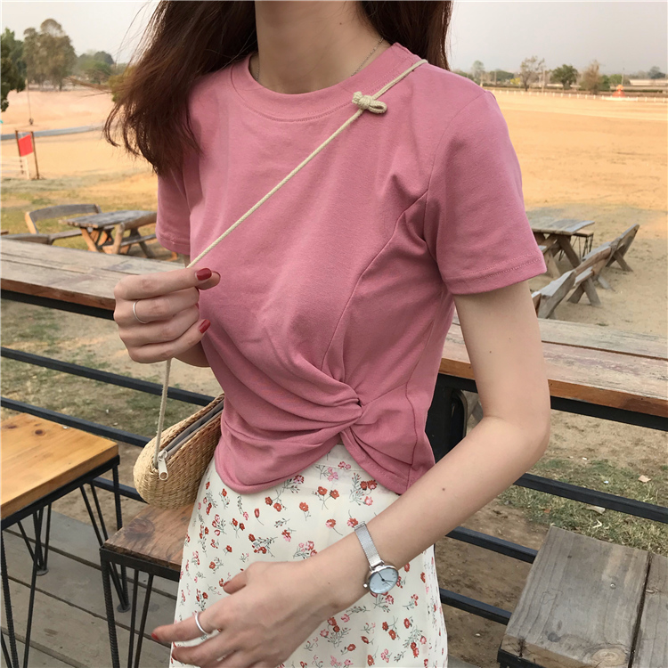 FF-206 Casual Top Pink